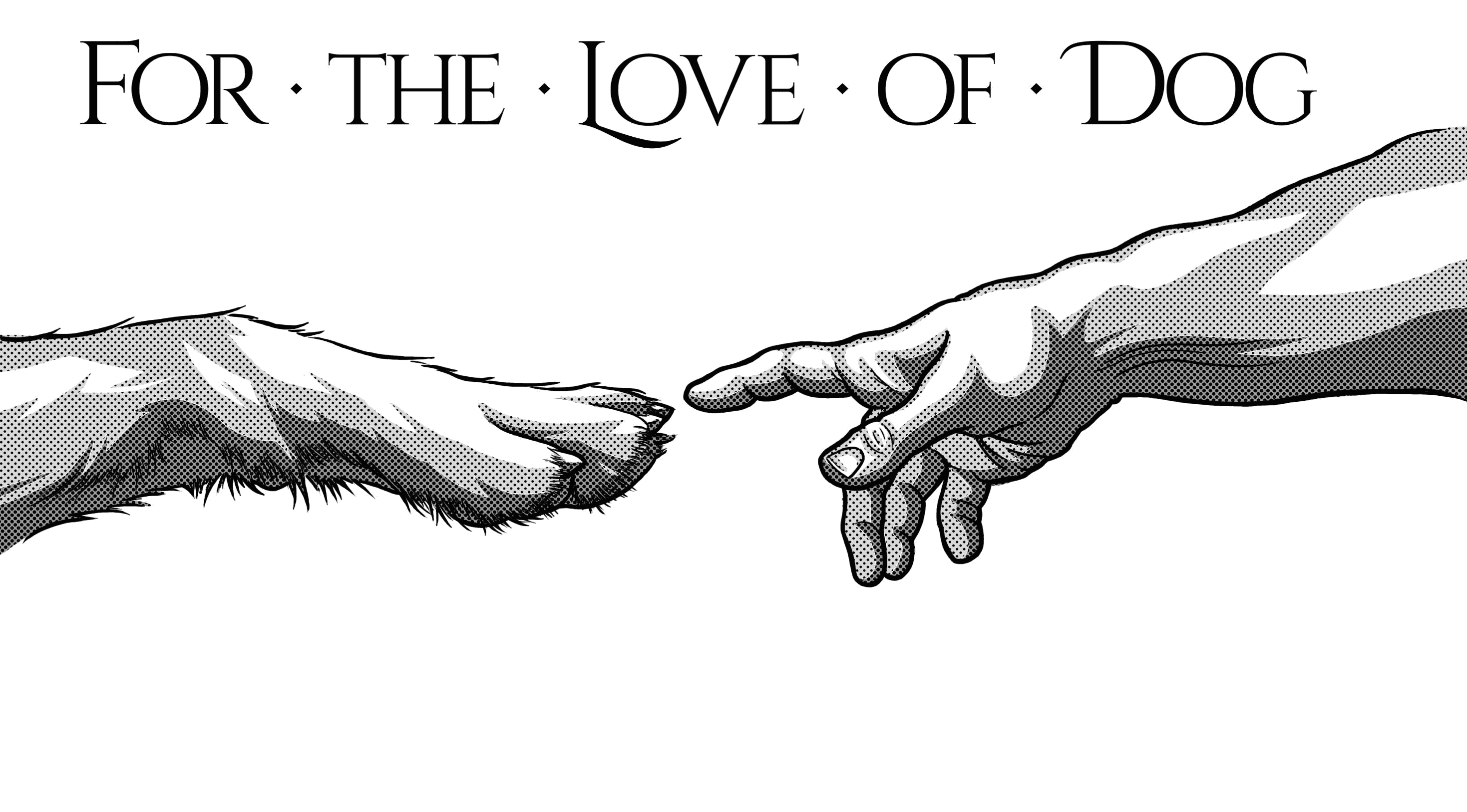 logo image for for the love of dog